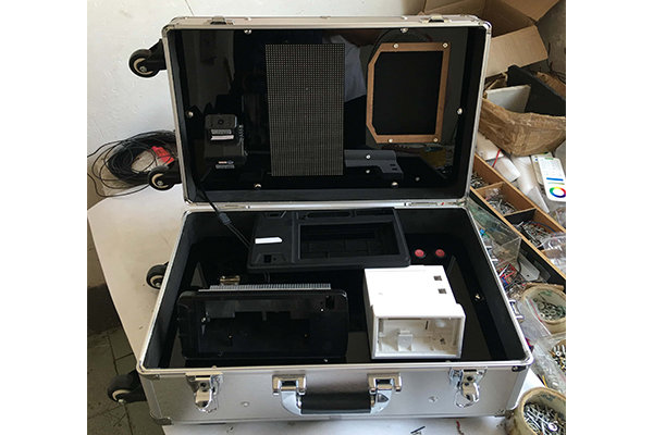 车载演示箱展示
