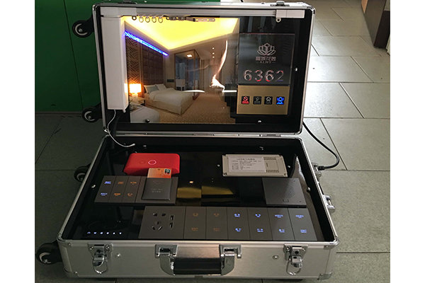 智能酒店演示箱展示