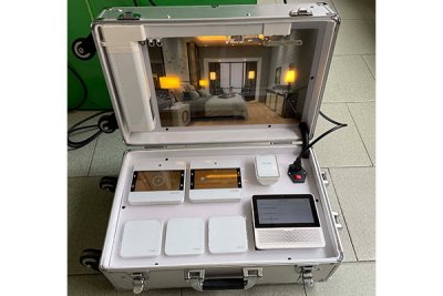智能酒店演示箱展示
