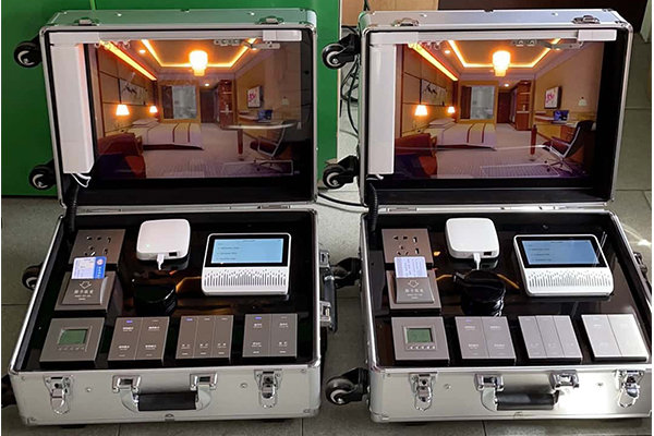 智能酒店演示箱展示