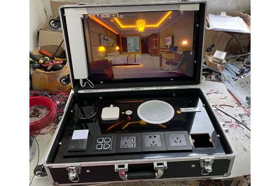 智能酒店演示箱展示