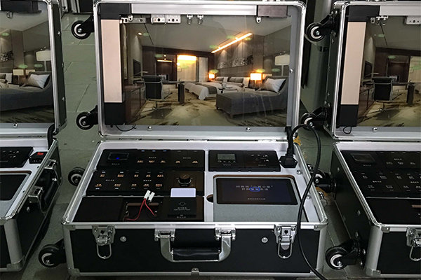 智能酒店演示箱展示