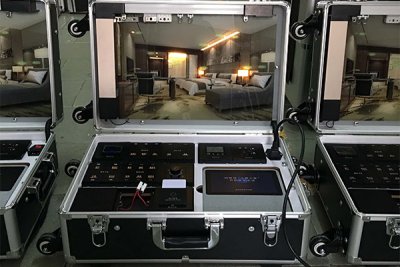智能酒店演示箱展示